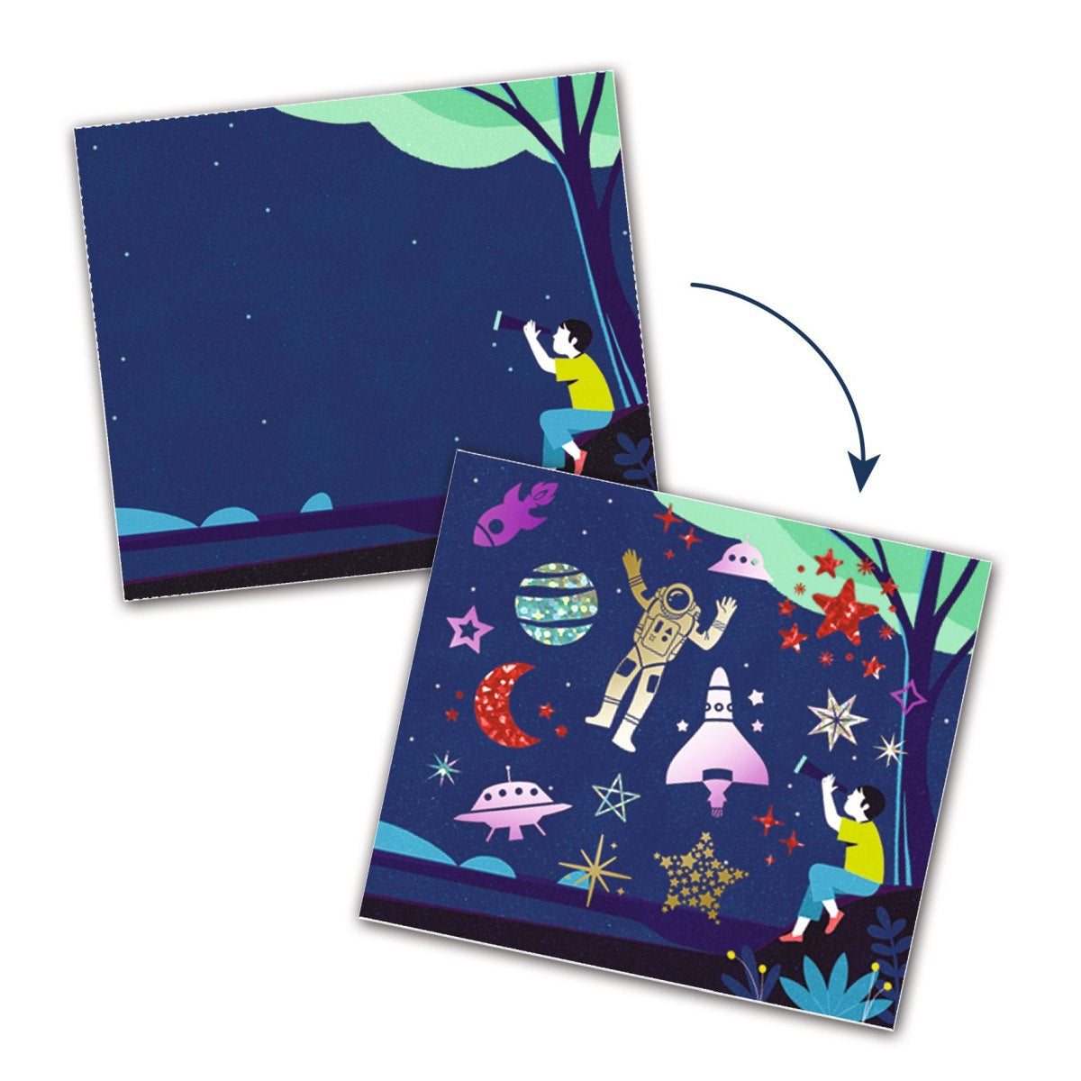 Artistic Patch Weltall