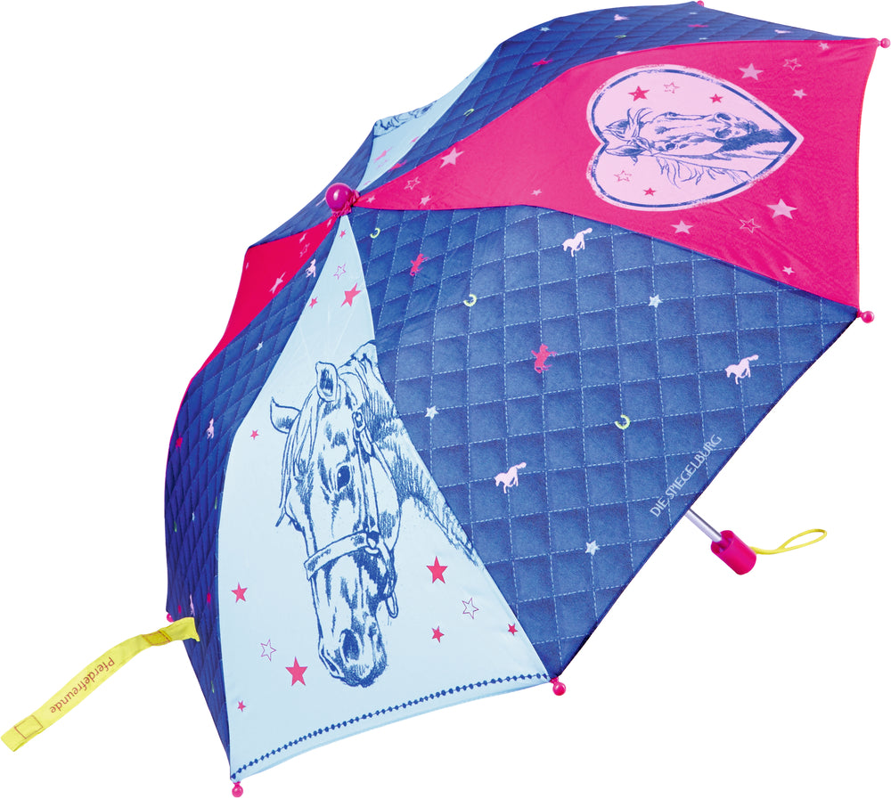 Taschenschirm Pferdefreunde