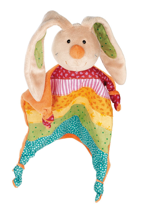 Schnuffeltuch Rainbow Hase