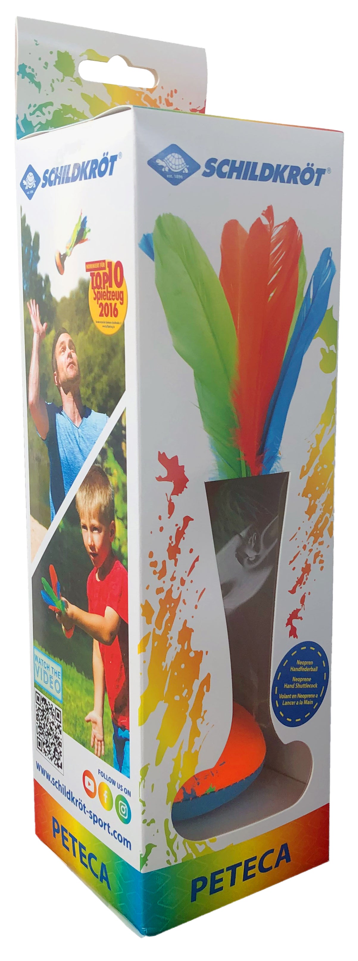 Neopren Handfederball blau