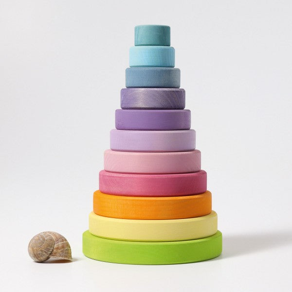 Stapelturm pastell