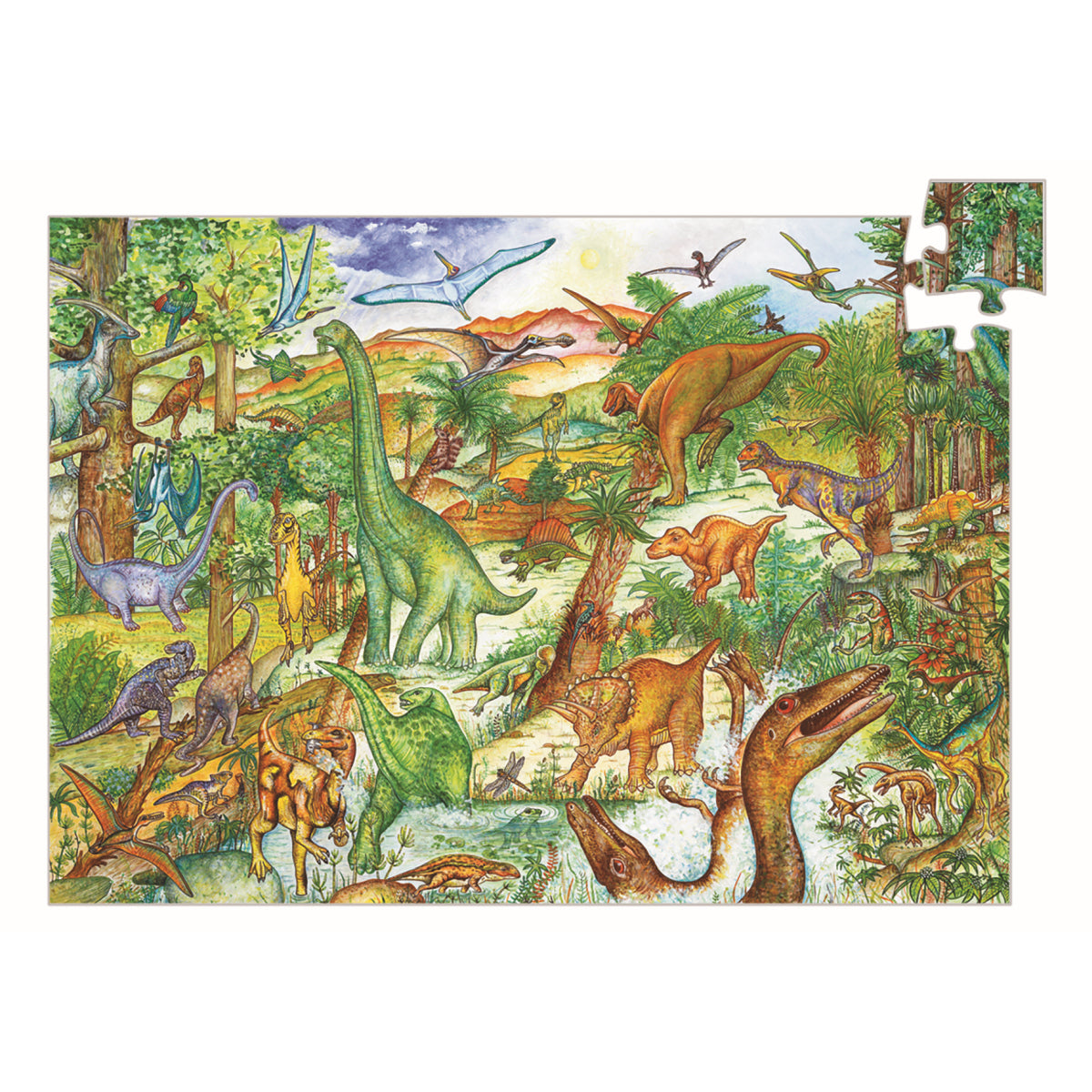 Puzzle Dinosaurier