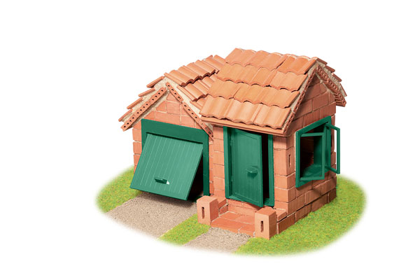 Ziegelstein Häuser Bauset