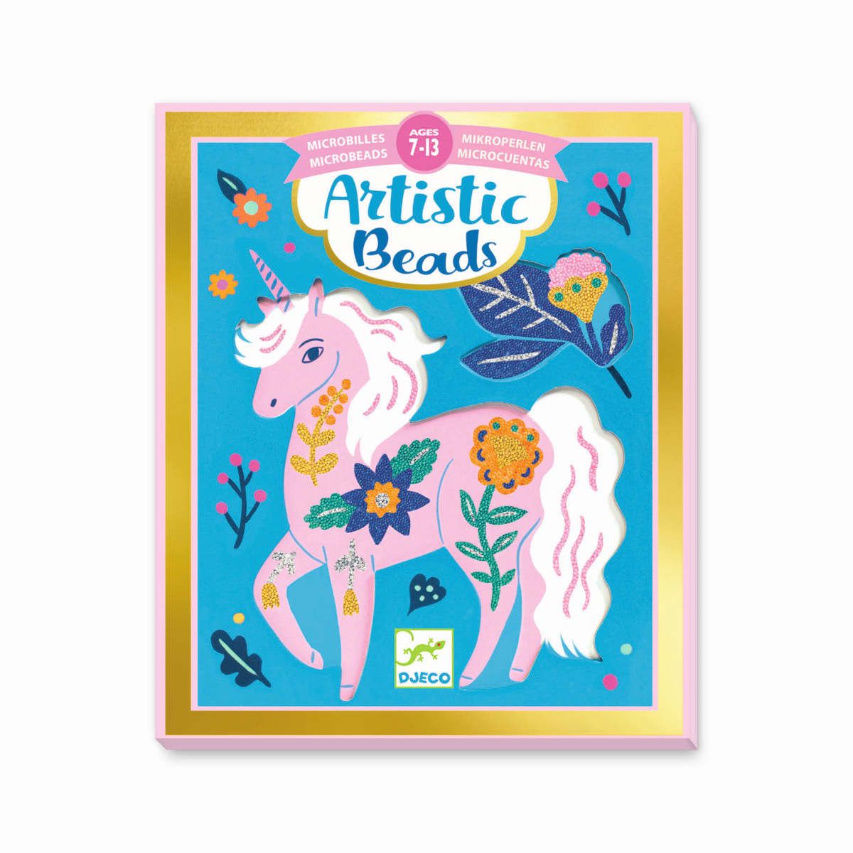 Artistic Beads : Blumen und Einhorn